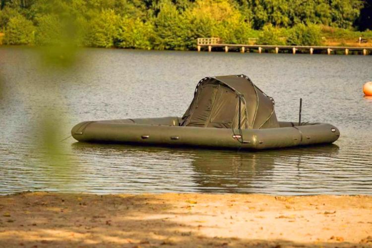 This Giant Floating Fishing Platform Lets You Camp On The Water