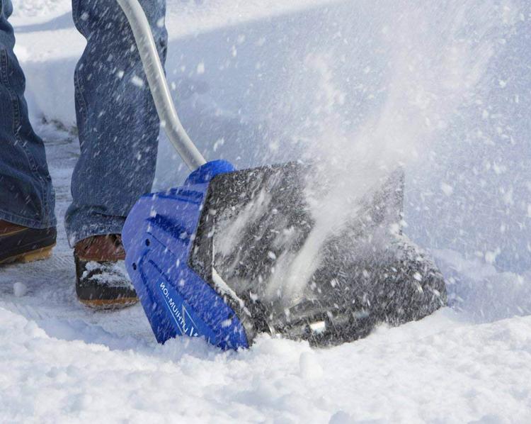 EGO Cordless Snow Shovel – for Decks, Sidewalks, Driveways