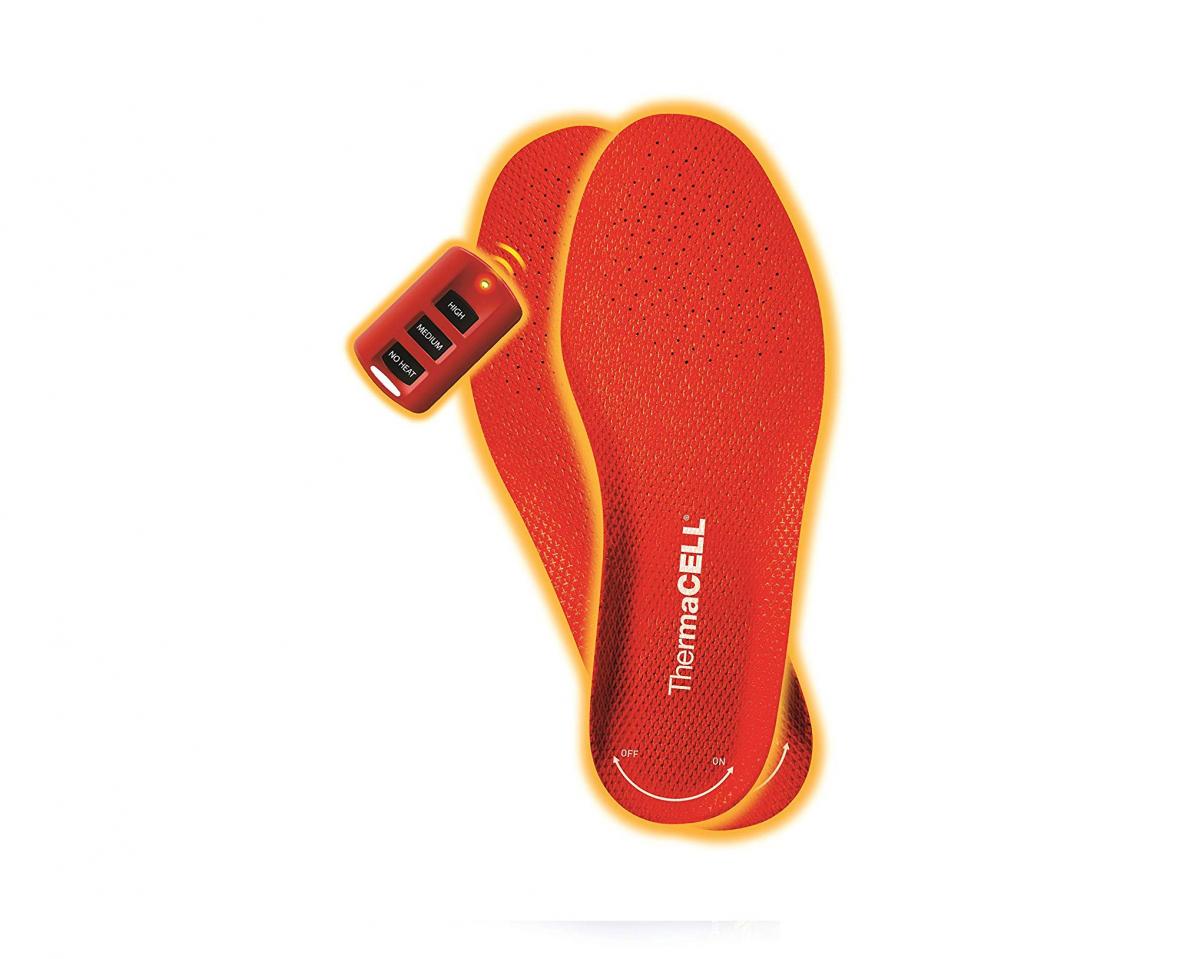 ThermaCell Heated Shoes Insoles - Rechargeable In-shoe feet warmers with remote