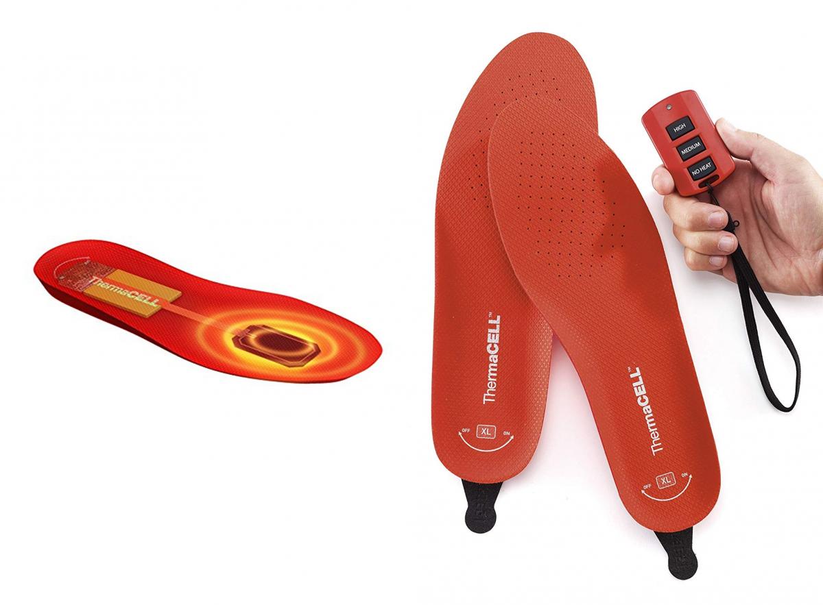 Thermacell Heated Insoles Size Chart