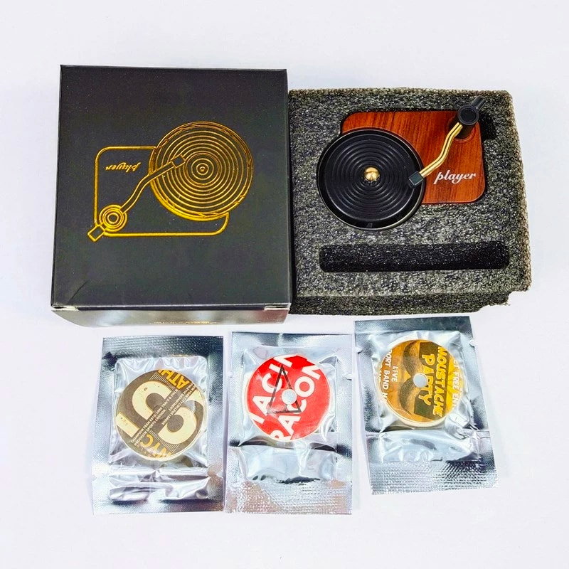 This Record Player Car Air Freshener Spins Around Just Like a Real