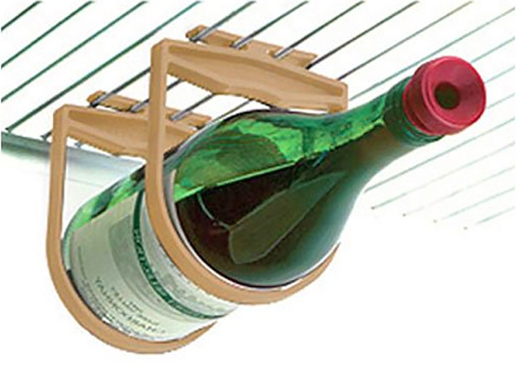 Hanging Refrigerator Wine Holder - Holdups fridge wine bottle rack
