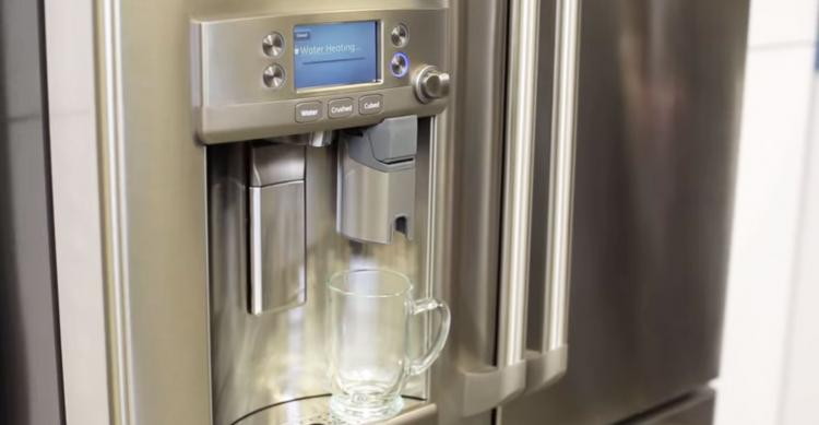 Refrigerator With Built In Keurig K-Cup Coffee System