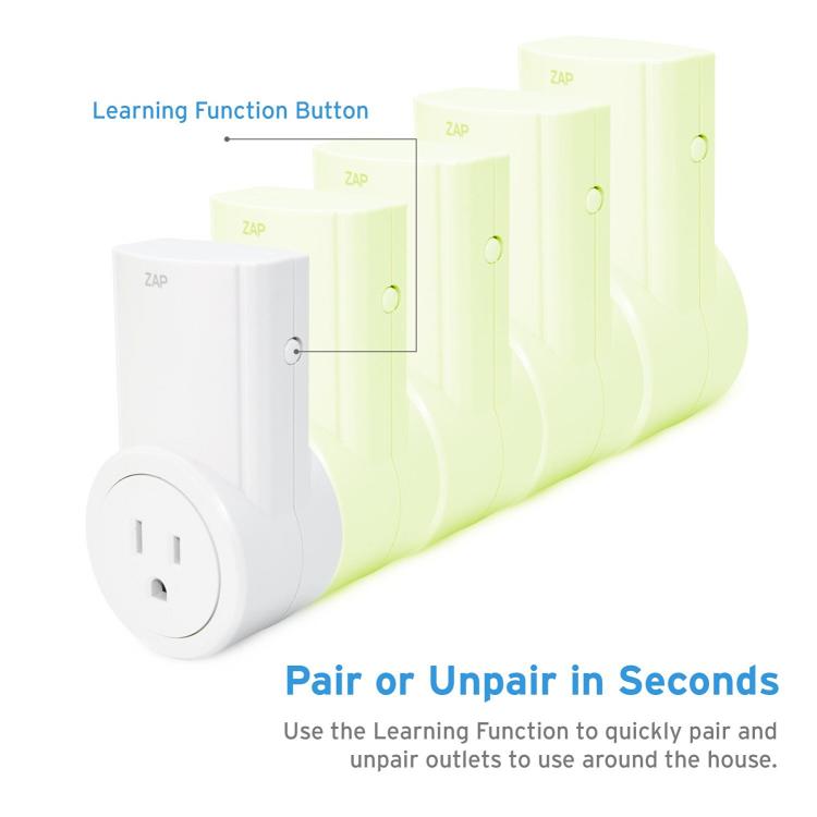 Zap Wireless Remote Outlets