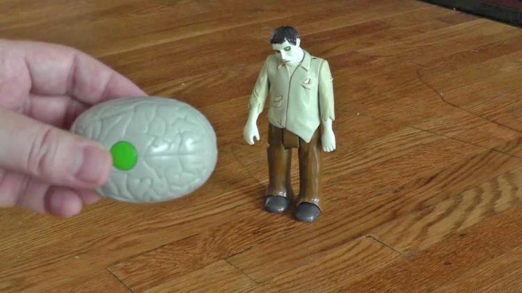 Remote Control Walking Zombie With Brain Remote