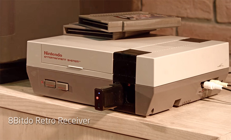 Retro Receiver lets you play NES Nintendo video games using wireless controller