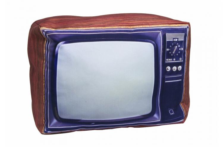 Retro Television Pillow - Vintage TV Pillow