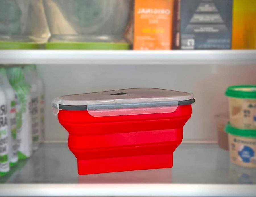 This Collapsible Reusable Pizza Container Is The Perfect Way To Store  Leftover Pizza