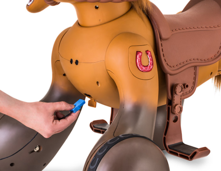 Scout the cheap interactive pony