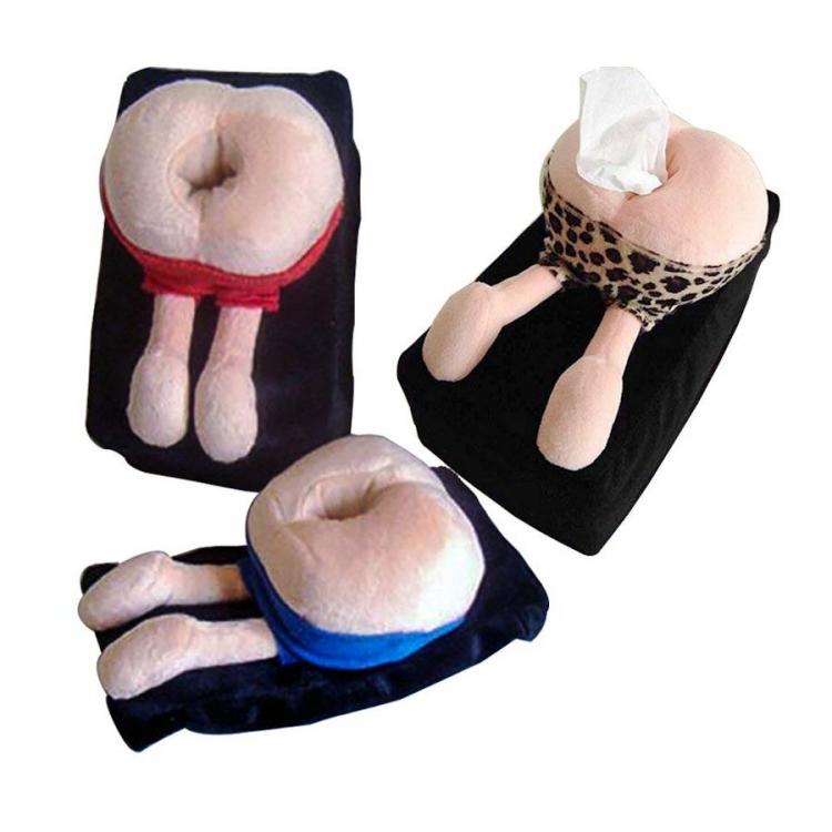 Bare Butts Tissue Holder