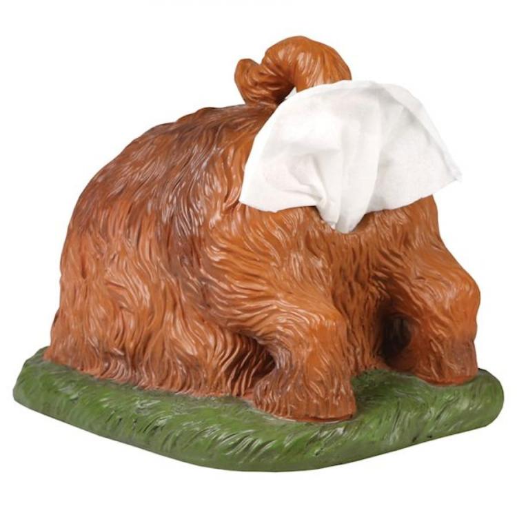 Digging Dog Tissue Holder