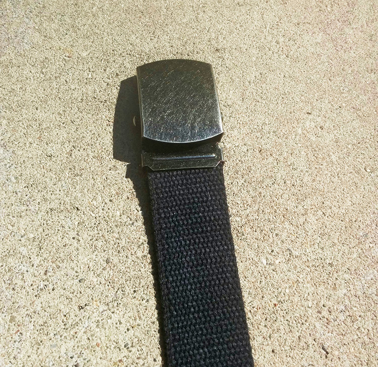 Ripcord Belt: A Belt With 12 Feet Of Paracord Hidden Inside Of It