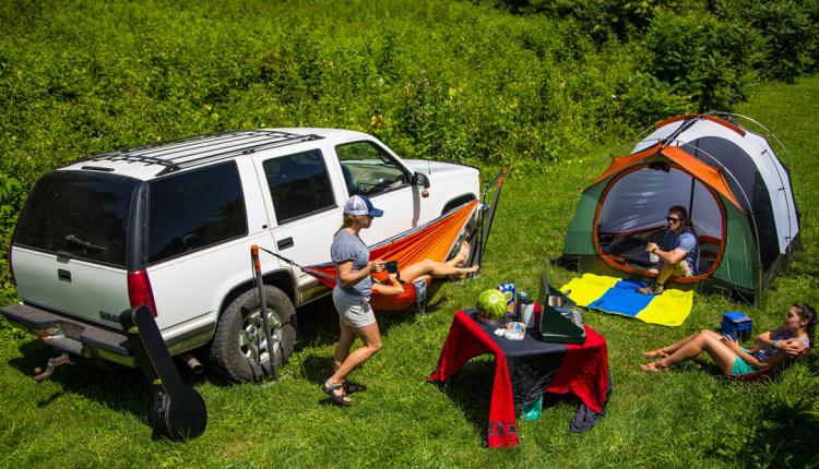 Car hammock clearance camping