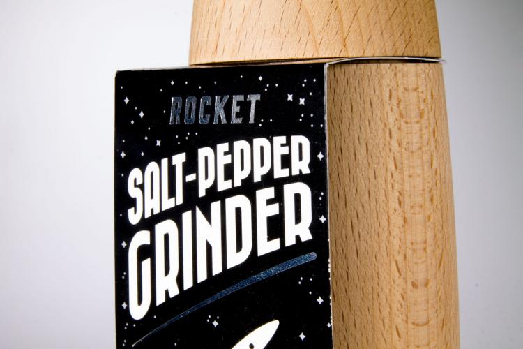 Rocket Ship Salt and Pepper Shakers
