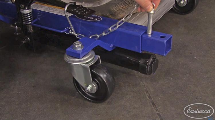 rolling car jack