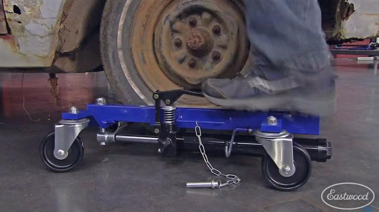 rolling car jack