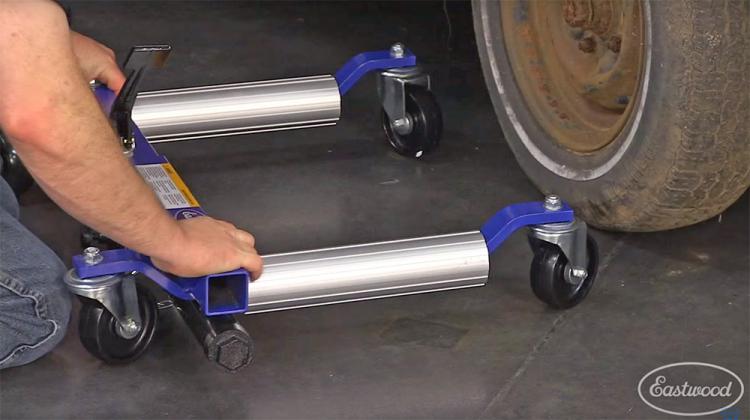 rolling car jack