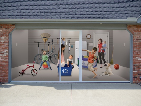 mosquito garage door screens