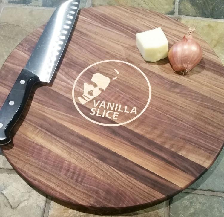 Vanilla Slice Cutting Board