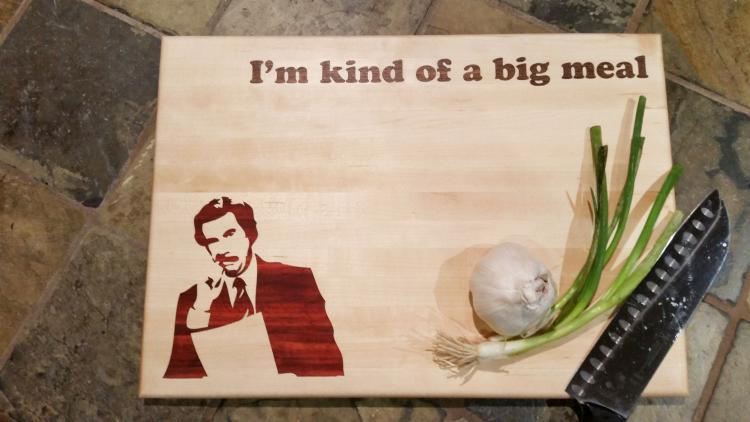 Anchorman - I'm Kind of a Big Meal Cutting Board