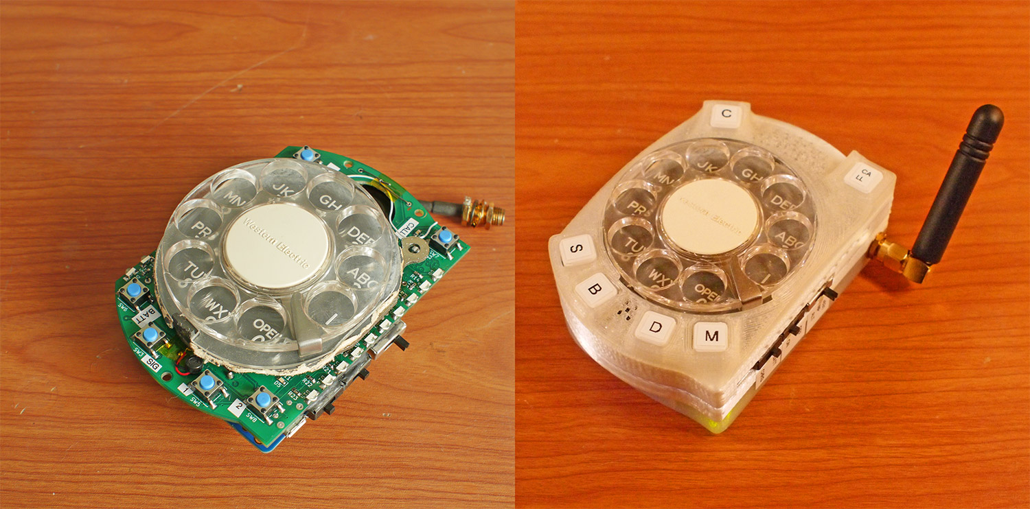 Rotary Cellphone - Retro cellphone with rotary dial