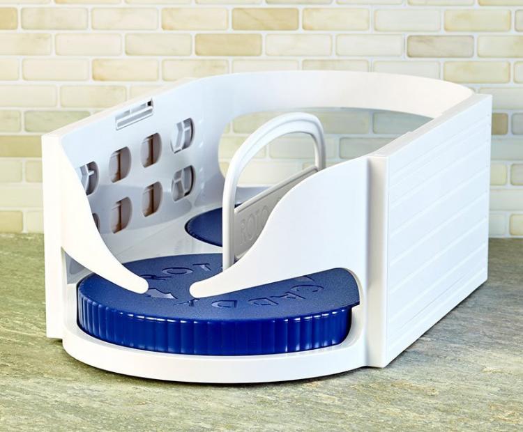 Roto Caddy: Mini Lazy Susan For In Cabinets and The Fridge