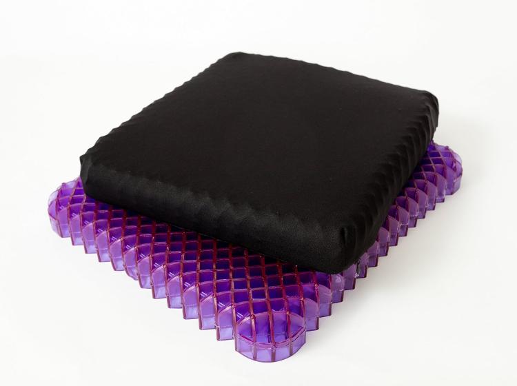 Royal Purple Seat Cusion - Distributes Weight - Sit on an egg without it breaking