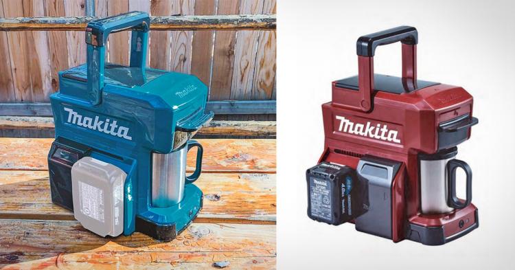 Makita's coffee maker lets you get a caffeine fix between DIY jobs