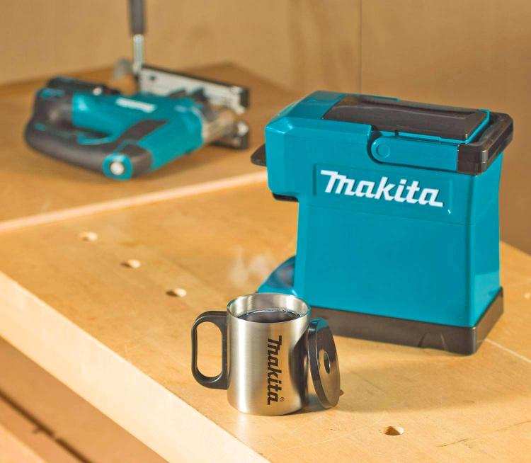 There's Now an Ultra-Rugged Job Site Coffee Maker That Runs On Power Tool  Batteries