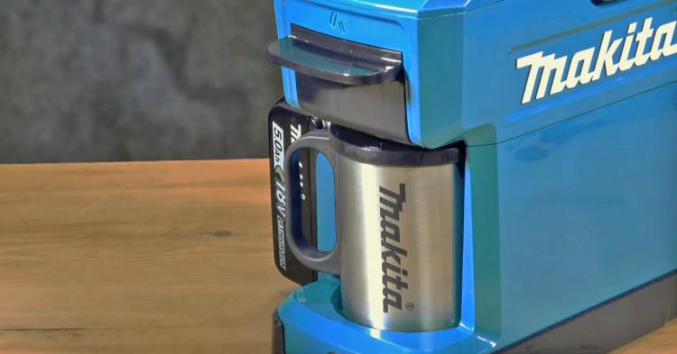 Makita's coffee maker lets you get a caffeine fix between DIY jobs