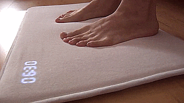 Ruggie Floor Mat Wecker – Teppichwecker – muss 3 Sekunden lang darauf treten, um den Alarm auszuschalten
