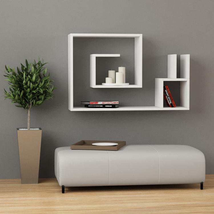 Modern Maze Wall Shelf