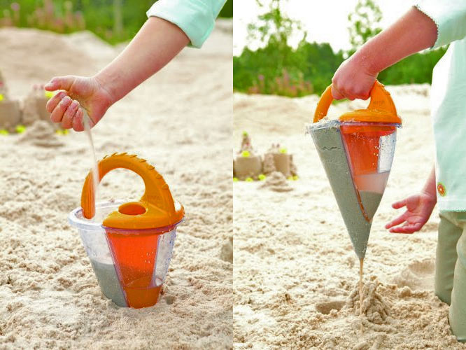 sand funnel toy