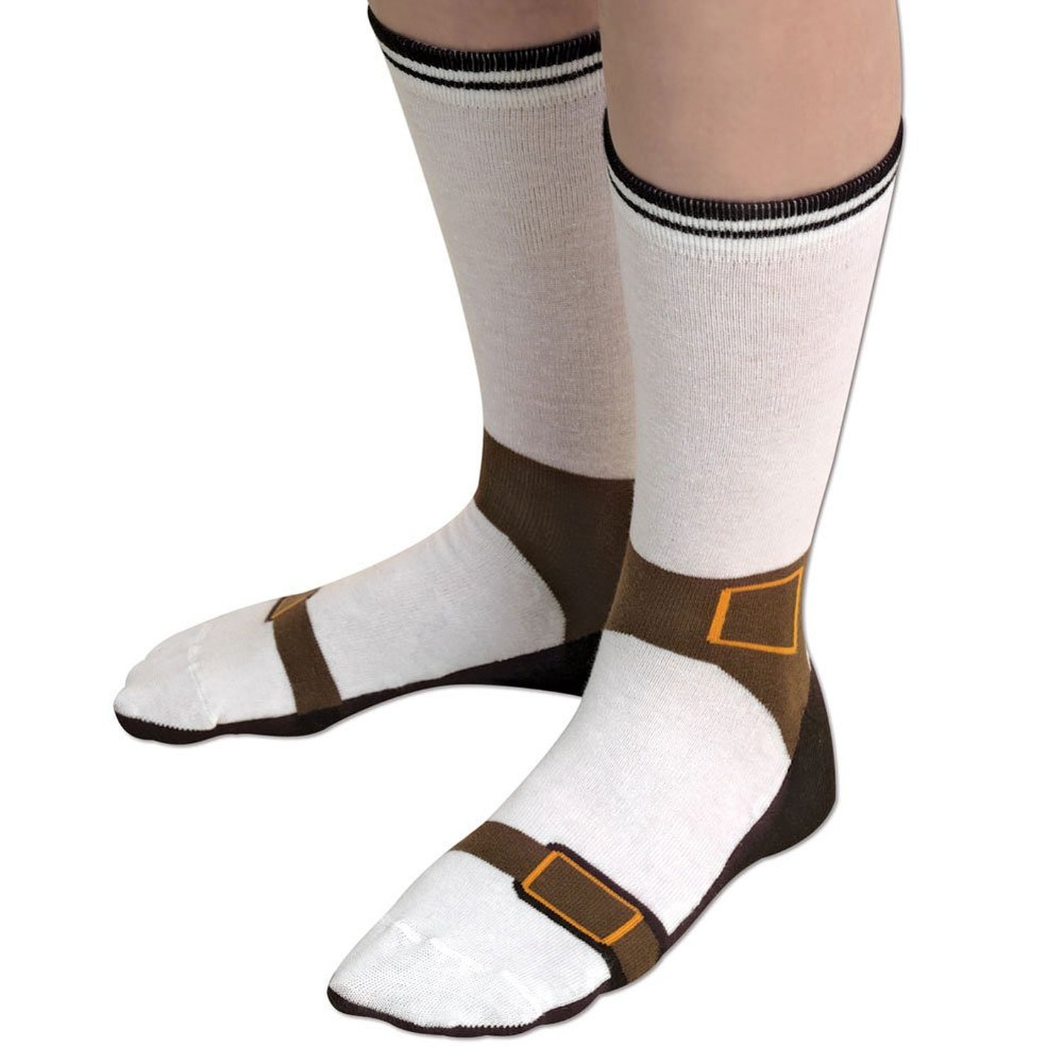 Sandal Socks Make It Look Like You're Wearing Birkenstock Sandals - Fake funny sandal socks