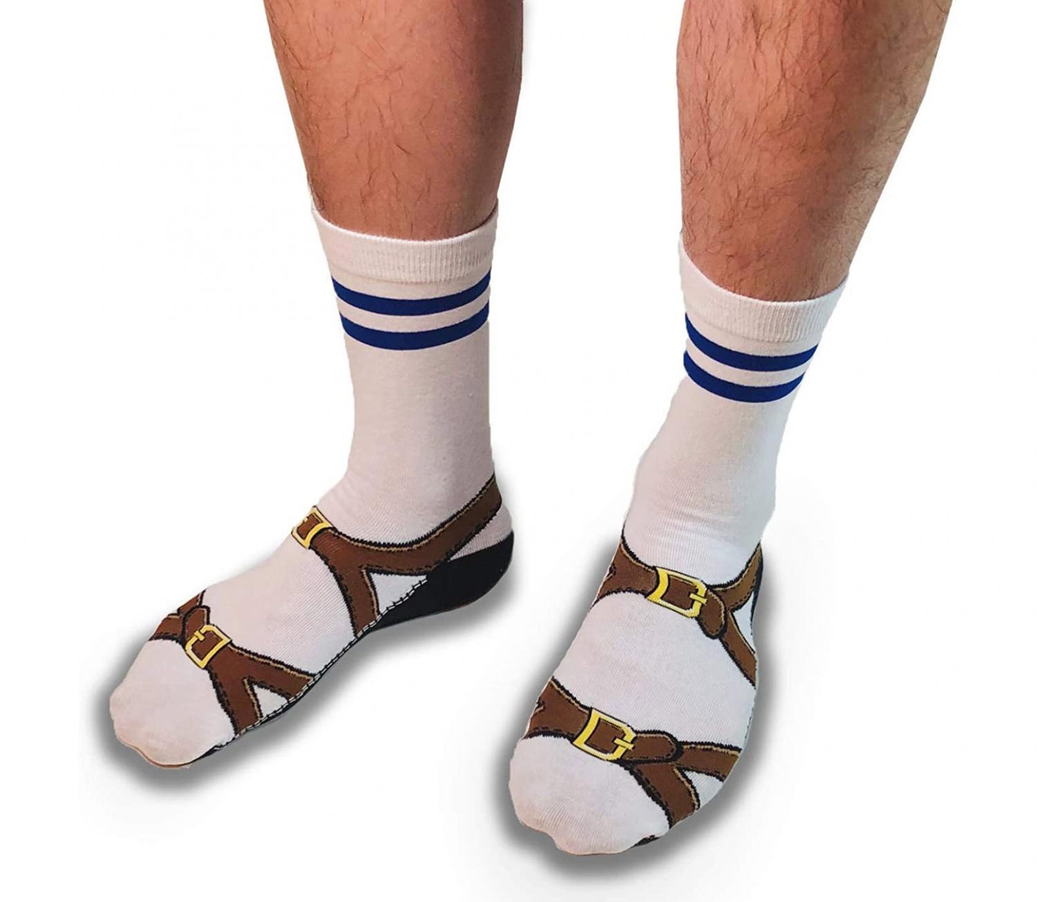 socks that look like birkenstocks