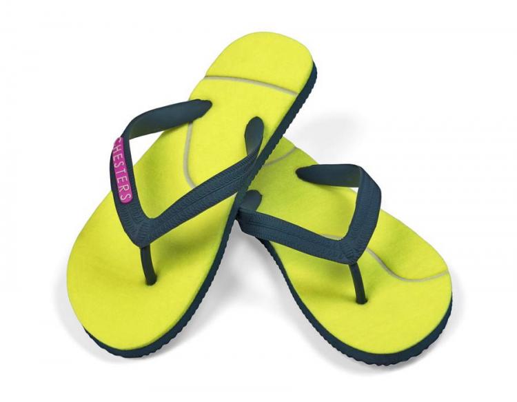 Sandals Made From Tennis Balls