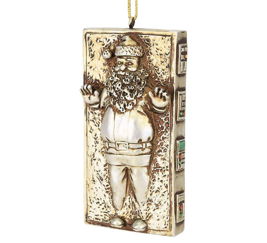 Santa Stuck In Carbonite Christmas Ornament