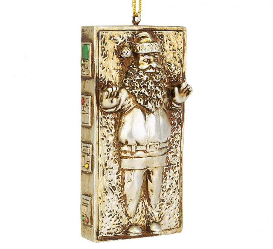 Santa Stuck In Carbonite Christmas Ornament