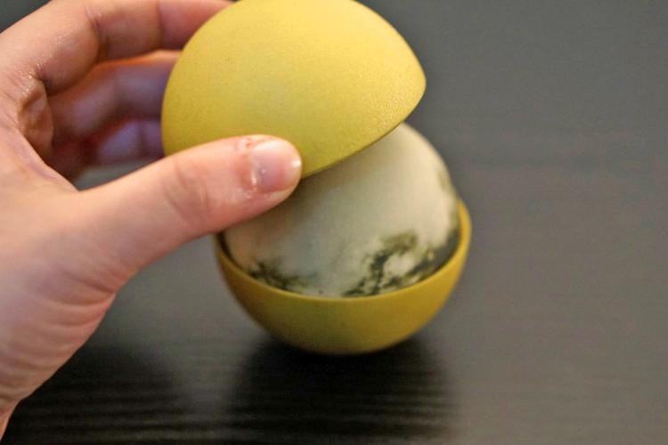 Replica Of Saturn's Moon Titan - 3D printed replica of Saturn's Moon Titan
