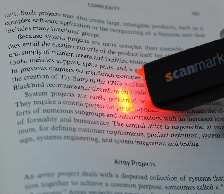ScanMarker Instantly Scan Text To Your Computer or Smart Phone - Quick text scanning marker
