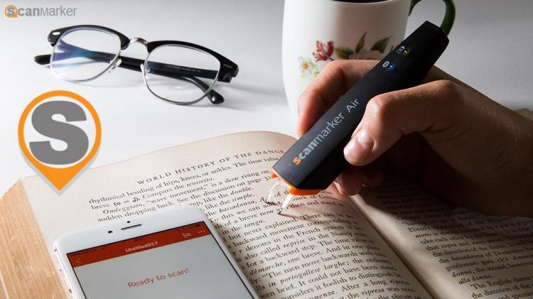 ScanMarker Instantly Scan Text To Your Computer or Smart Phone - Quick text scanning marker