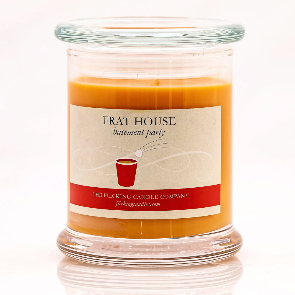 Frat House Basement Party Funny Scented Candle