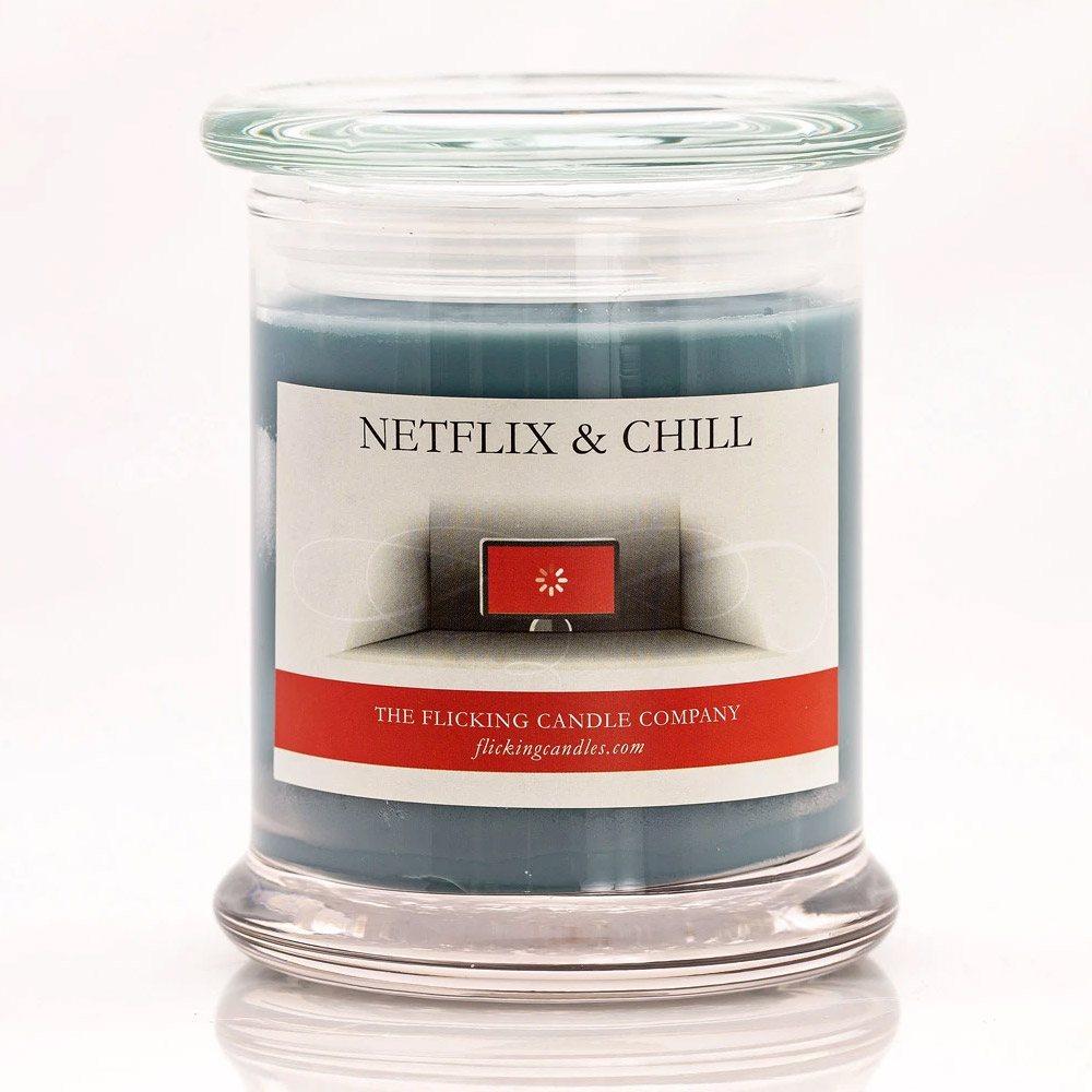 Netflix and Chill Funny Scented Candle