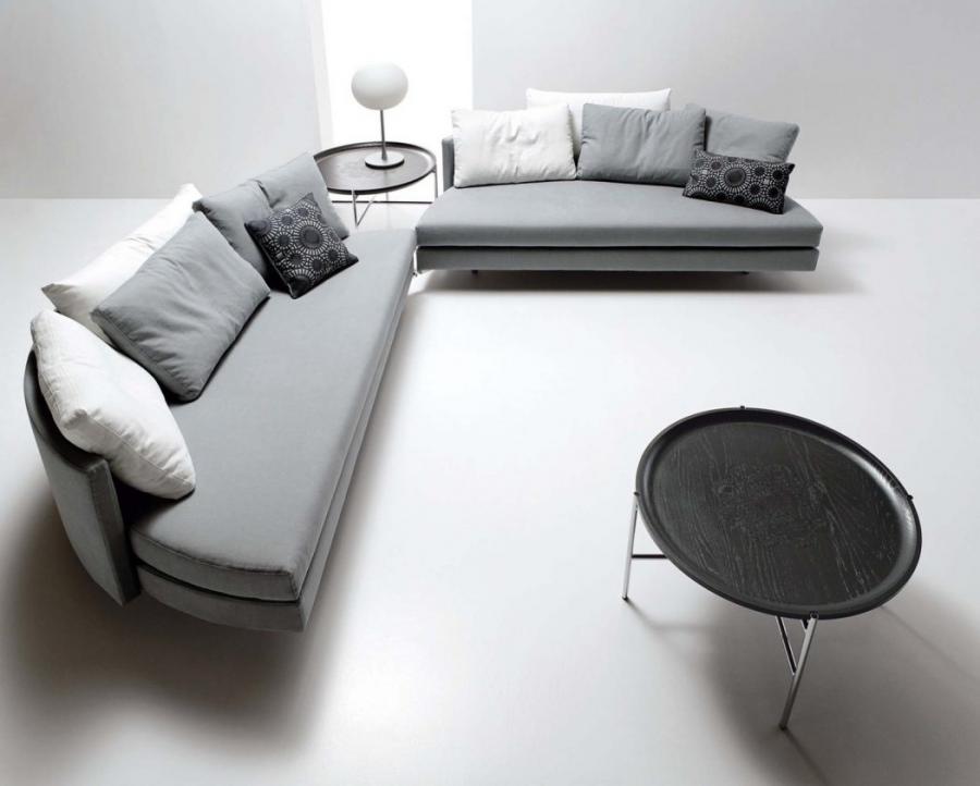 Scoop Bed Circular Bed Transforms Into Two Sofas