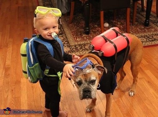 Scuba Diver Toddler Costume