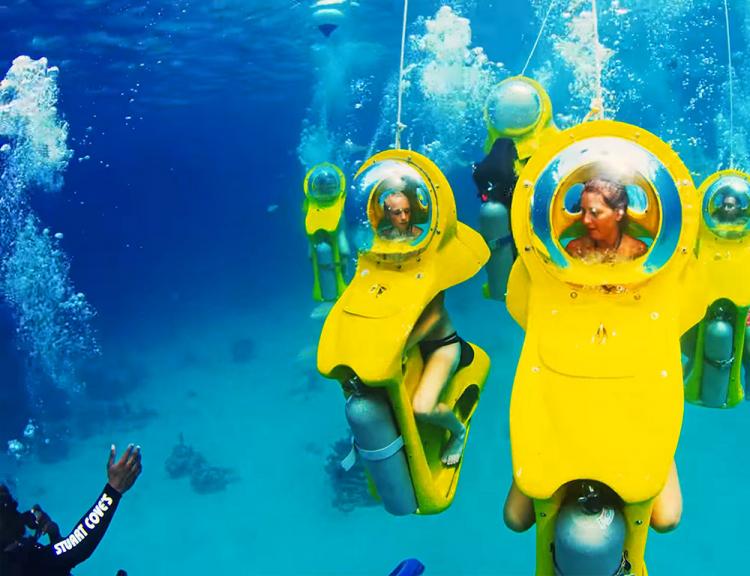 These Scuba Scooters Let You Take Incredible Underwater Tours Without ...