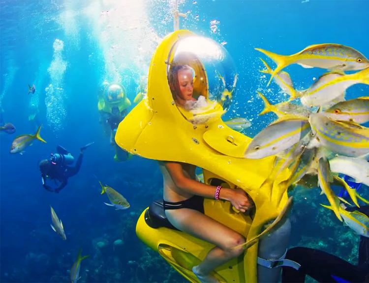 Cancun Underwater Scooter