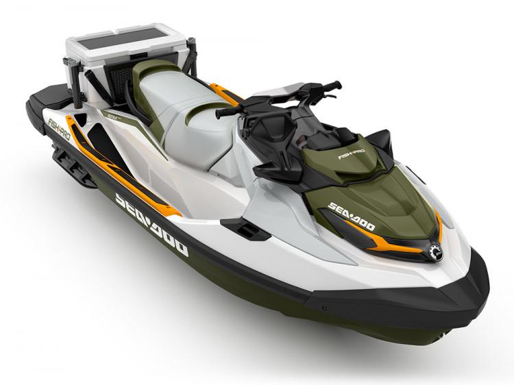 Sea-Doo Now Makes a Fishing Jetski With Dedicated Fish Cooler, GPS, and  Fish Finder