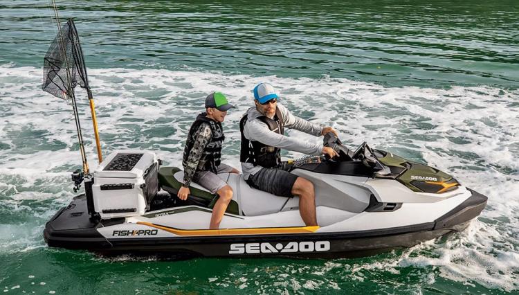 Sea-Doo Now Makes a Fishing Jetski With Dedicated Fish Cooler, GPS