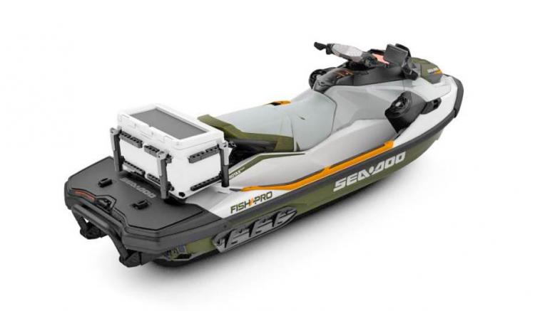 Sea-Doo Now Makes a Fishing Jetski With Dedicated Fish Cooler, GPS, and Fish  Finder